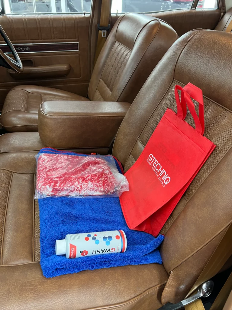 free aftercare kit with ceramic coating